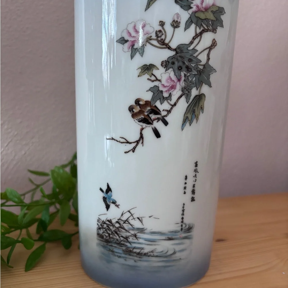 Japanese Vase Porcelain Vintage